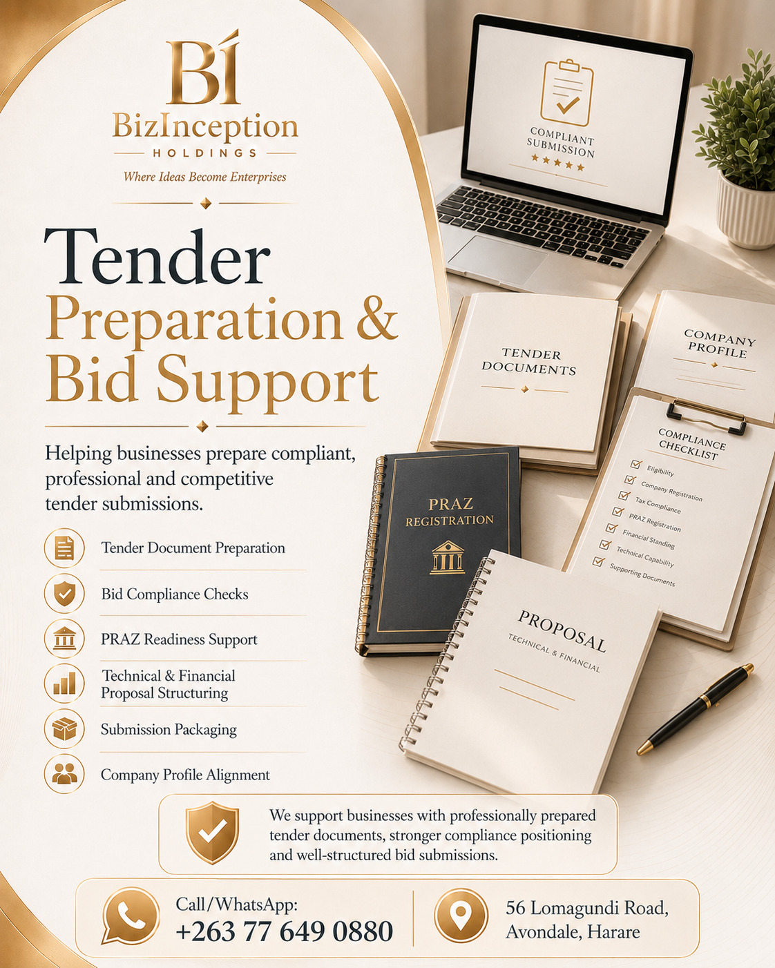 Tender Preparation & Bid Support